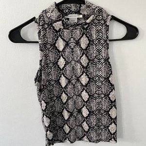 Snake Skin Tank Top